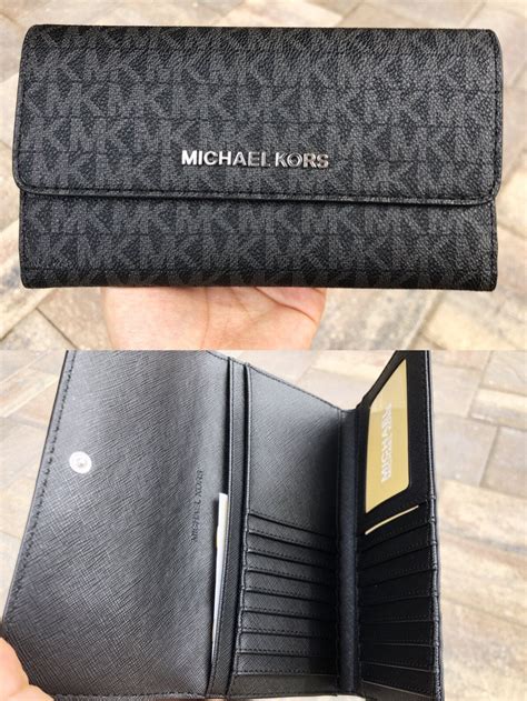 how to tell if a michael kors wallet is real|michael kors wallet for sale.